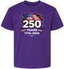 250 Years Celebration Children's Gildan Soft Shirt