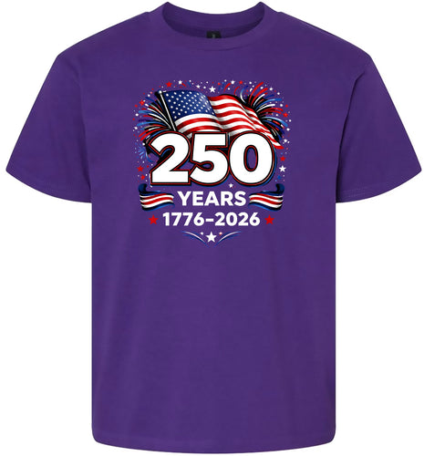 250 Years Celebration Children's Gildan Soft Shirt