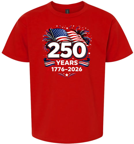250 Years Celebration Children's Gildan Soft Shirt