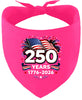 250 Years Celebration Pet Bandana