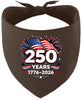 250 Years Celebration Pet Bandana