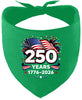 250 Years Celebration Pet Bandana