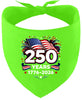 250 Years Celebration Pet Bandana