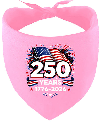 250 Years Celebration Pet Bandana