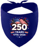 250 Years Celebration Pet Bandana