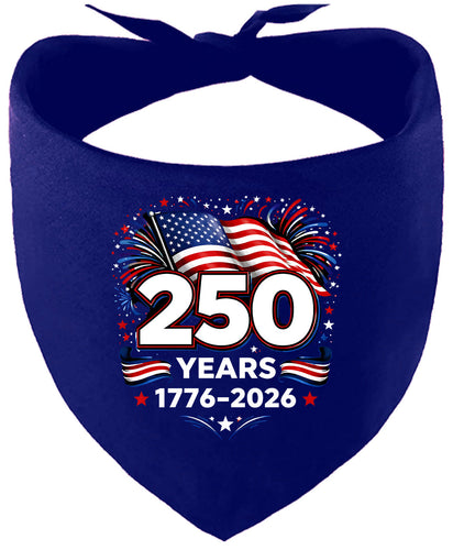 250 Years Celebration Pet Bandana