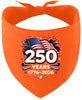 250 Years Celebration Pet Bandana