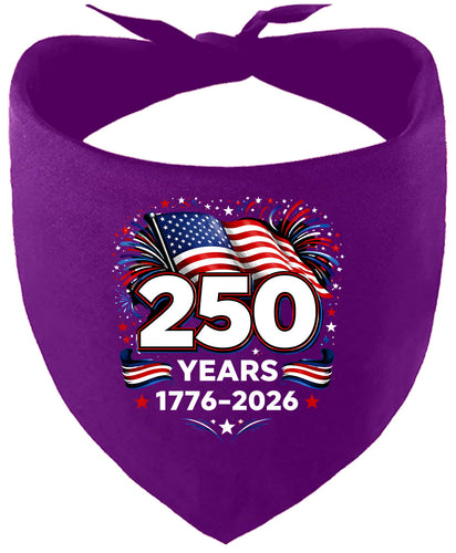 250 Years Celebration Pet Bandana