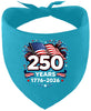 250 Years Celebration Pet Bandana