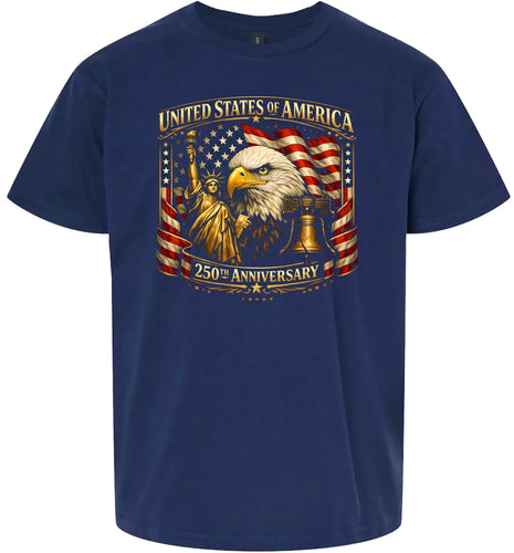250th Anniversary Adult Gildan Soft Shirt