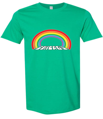 Chicago Rainbow Adult Gildan Soft Shirt