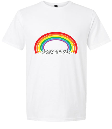 Chicago Rainbow Adult Gildan Soft Shirt