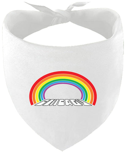 Chicago Rainbow Pet Bandana