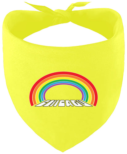 Chicago Rainbow Pet Bandana