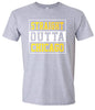 Straight Outta Chicago Adult Gildan Soft Shirt