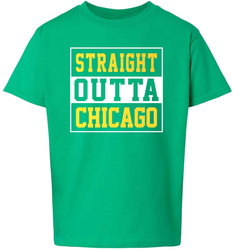 Straight Outta Chicago Children's Gildan Soft Shirt