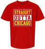 Straight Outta Chicago Children's Gildan Soft Shirt