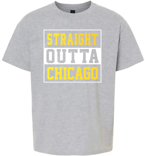 Straight Outta Chicago Children's Gildan Soft Shirt