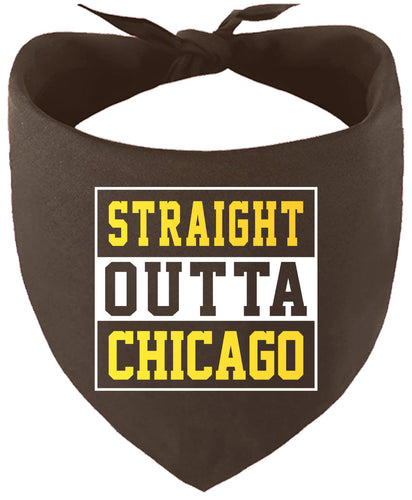 Straight Outta Chicago Pet Bandana