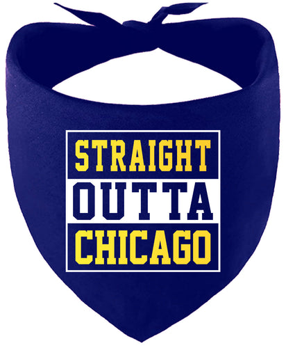 Straight Outta Chicago Pet Bandana