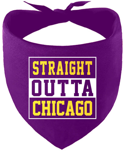 Straight Outta Chicago Pet Bandana