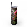 Skinny Tumbler with Straw – 20 oz Stainless Steel Cup