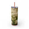 Skinny Tumbler with Straw – 20 oz Stainless Steel Cup