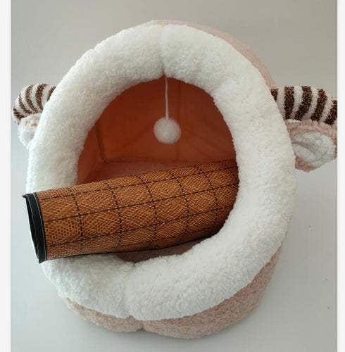 Cat Cave Bed with Non-Slip Bottom