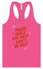 Mean Girls are Ugly Women's Racerback Tank