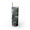 Skinny Tumbler with Straw – 20 oz Stainless Steel Cup