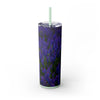 Skinny Tumbler with Straw – 20 oz Stainless Steel Cup