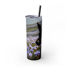 Skinny Tumbler with Straw – 20 oz Stainless Steel Cup