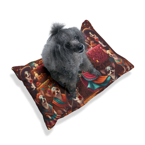 Day of the Dead Pet Bed