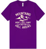Mountains are Hill Areas Adult Bella Canvas Shirt