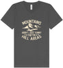 Mountains are Hill Areas Unisex V-Neck Shirt