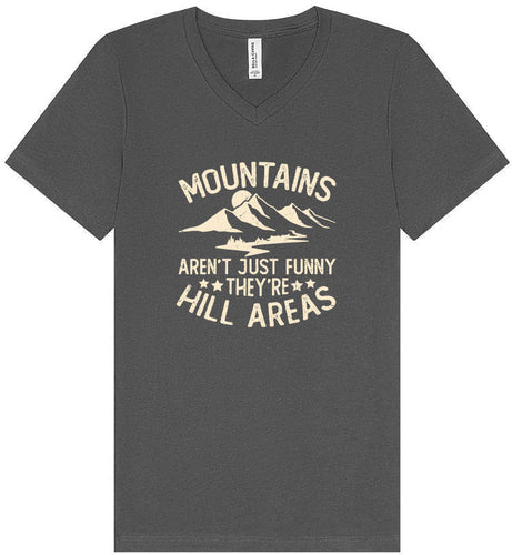 Mountains are Hill Areas Unisex V-Neck Shirt