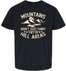 Mountains are Hill Areas Children's Gildan Soft Shirt