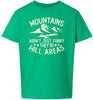 Mountains are Hill Areas Children's Gildan Soft Shirt