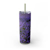 Skinny Tumbler with Straw – 20 oz Stainless Steel Cup