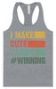 I Make Cute Babies Women's Racerback Tank