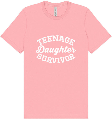 Teenage Daughter Survivor Adult Bella Canvas Shirt