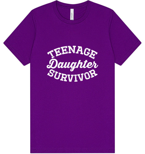 Teenage Daughter Survivor Adult Bella Canvas Shirt