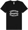 Teenage Daughter Survivor Unisex V-Neck Shirt