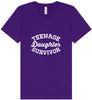 Teenage Daughter Survivor Unisex V-Neck Shirt
