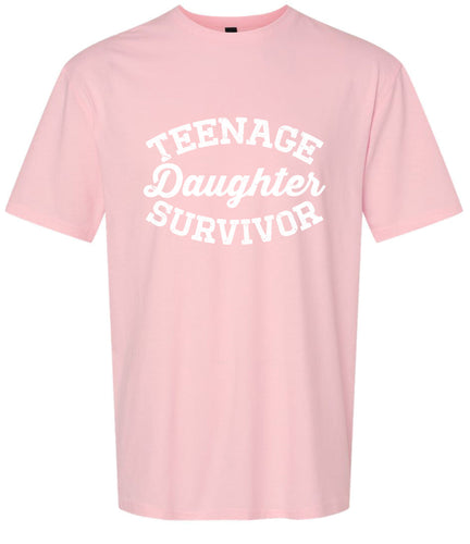 Teenage Daughter Survivor Adult Gildan Soft Shirt