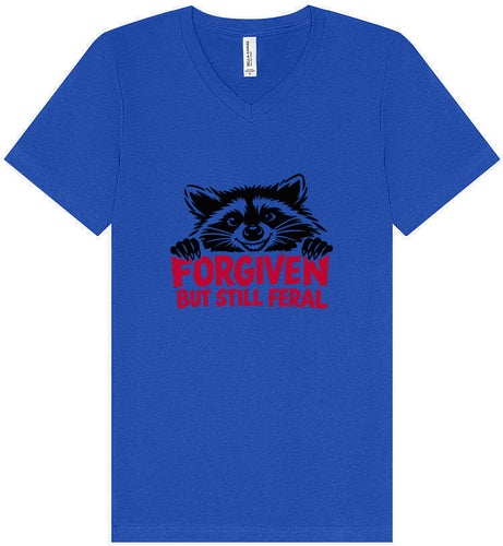 Forgiven Still Feral Unisex V-Neck Shirt