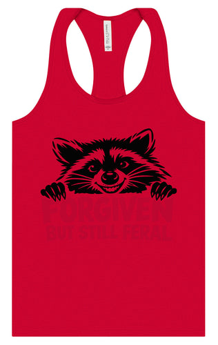 Forgiven Still Feral Women's Racerback Tank