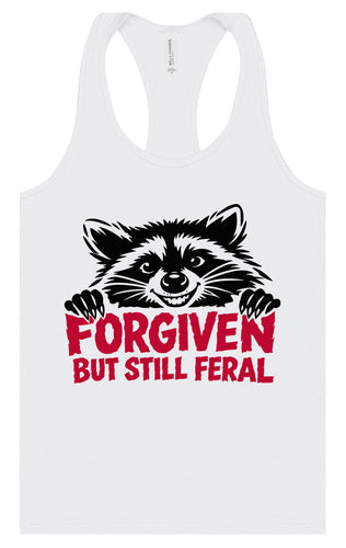 Forgiven Still Feral Women's Racerback Tank