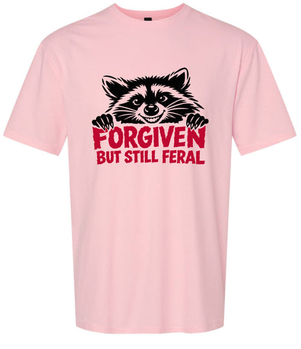 Forgiven Still Feral Adult Gildan Soft Shirt