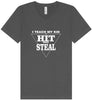 Hit and Steal Unisex V-Neck Shirt